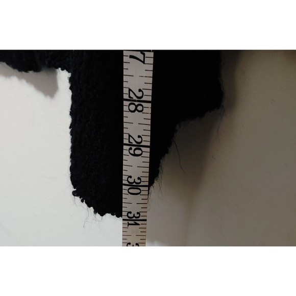 Alya Womens Textured Open Front Drapped Cardigan Color Black Size Small D01-0239 - Picture 11 of 11